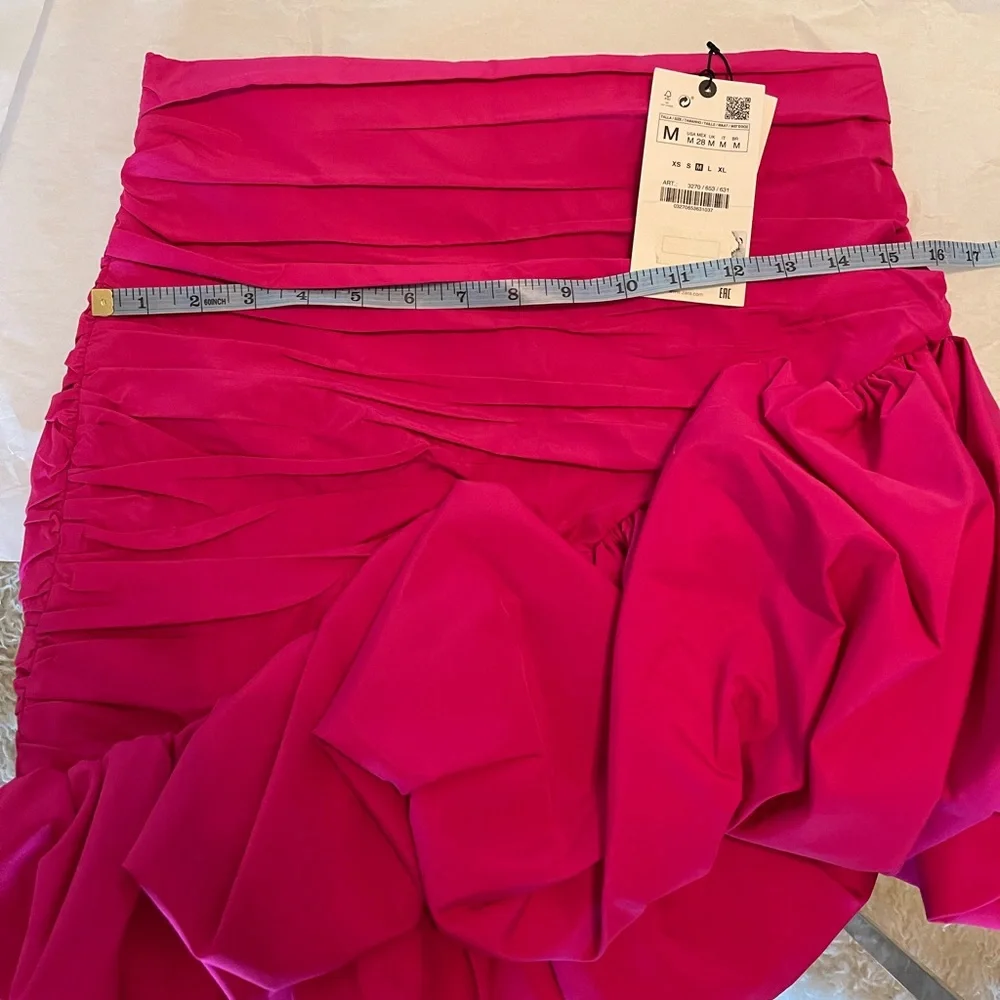 Zara Draped Mini Skirt Limited Edition - Picture 11 of 12